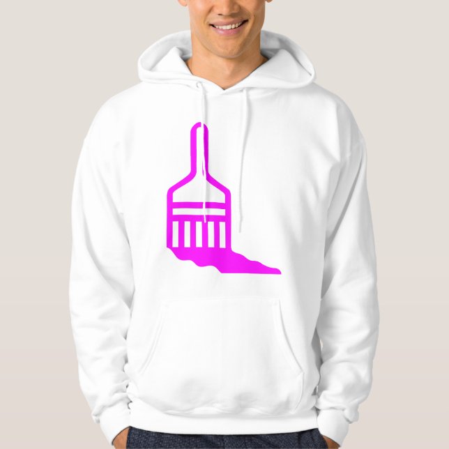 Paintbrush Icon Hoodie (Front)