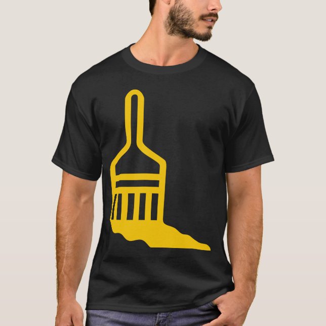 Paintbrush Icon T-Shirt (Front)