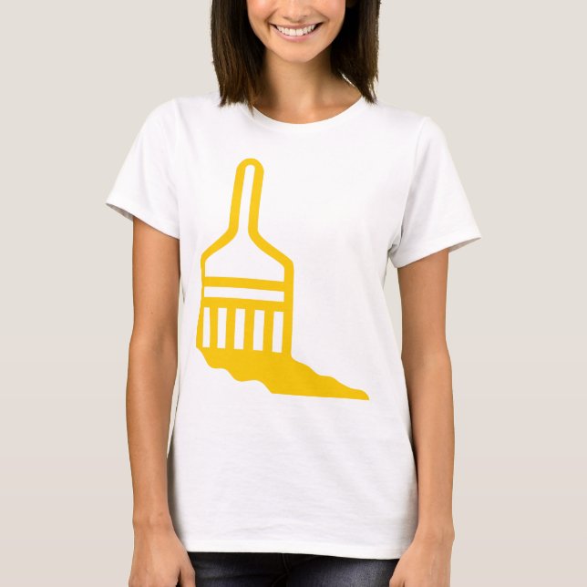 Paintbrush Icon T-Shirt (Front)