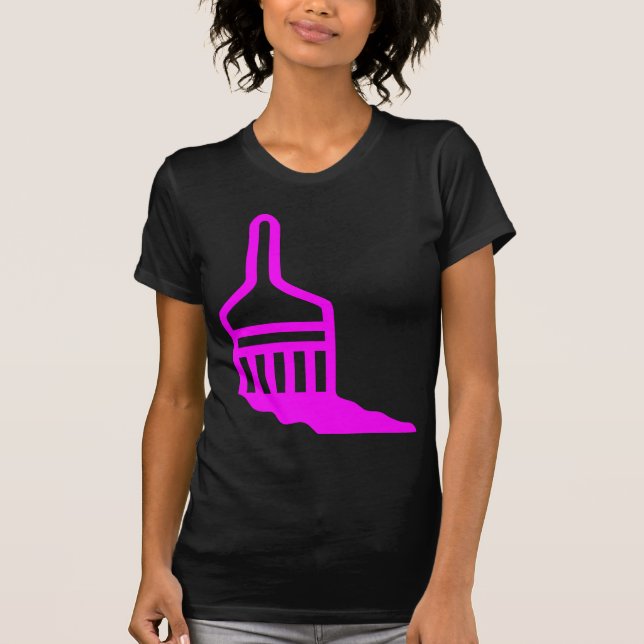 Paintbrush Icon T-Shirt (Front)