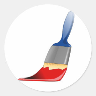 Paintbrush Stickers