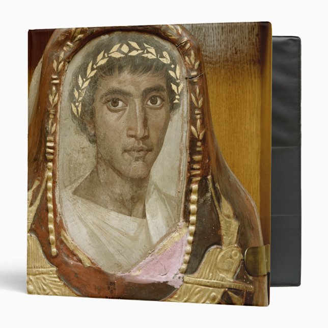 Painted and gilded mummy case of Artemidorus Binder (Front/Inside)