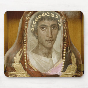 Painted and gilded mummy case of Artemidorus Mouse Pad