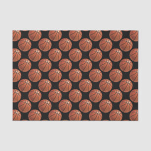Painted Basketball Pattern Tissue Paper