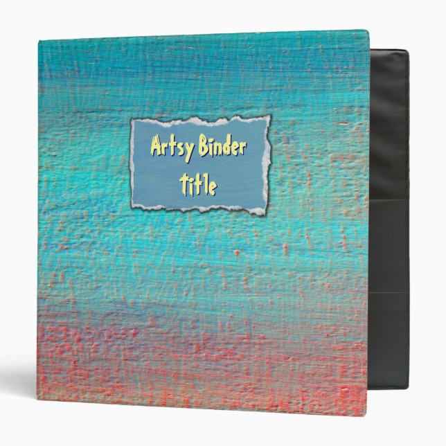 Painted Binder #5 - 1.5 inch (Front/Inside)