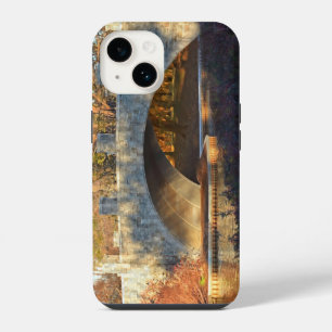 Painted Bridge at Sunset by Shirley Taylor iPhone 14 Case