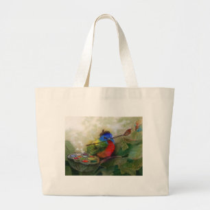 Painted bunting Bird Bag