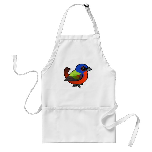 Painted Bunting Standard Apron (Front)