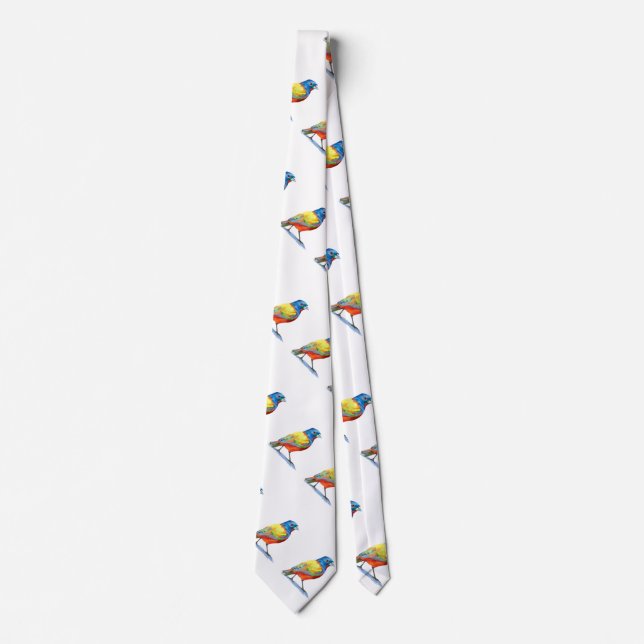 Painted Bunting Tie (Front)