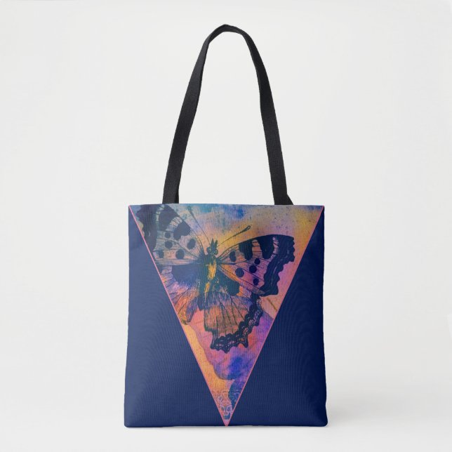 Painted butterflies  tote bag (Front)