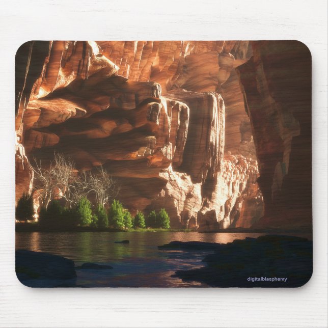 Painted Canyon Mouse Pad (Front)