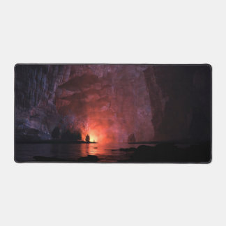 Painted Canyon (Night) Desk Mat