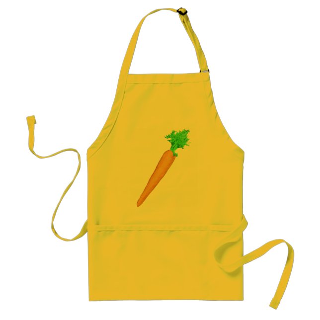 Painted Carrot Standard Apron (Front)