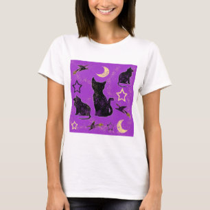 Painted Cats and Witch Hats T-Shirt
