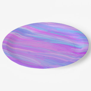 Painted Colours Paper Plate