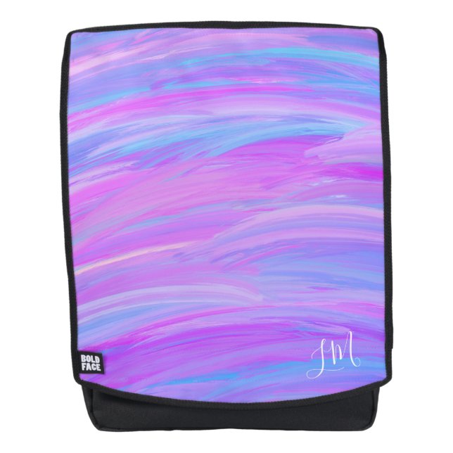 Painted Colours Personalized Backpack (Front)