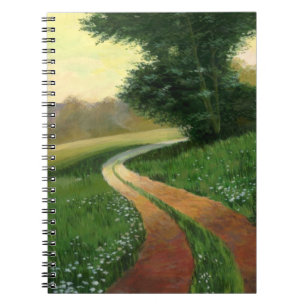 Painted Country Dirt Road Notebook