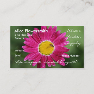 Painted Daisy Business Card