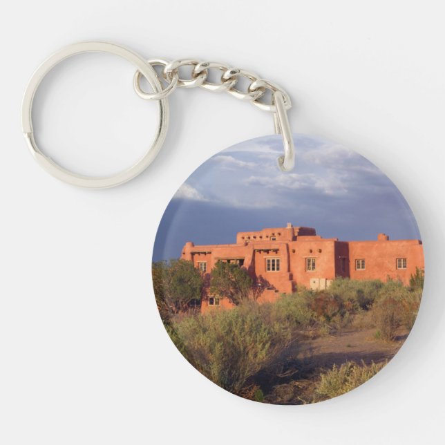 Painted Desert Inn, Petrified Forest NP, Arizona Keychain (Front)