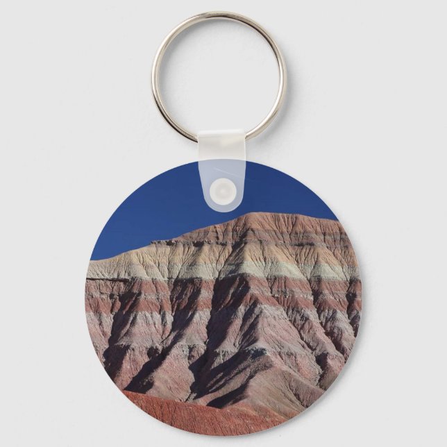 Painted Desert North Of Flagstaff Keychain (Front)