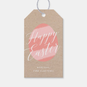 Painted Egg Easter Gift Tag