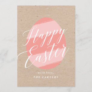 Painted Egg Easter Greeting card