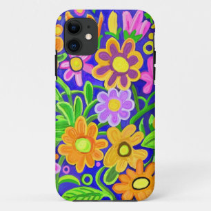 Painted Floral iPhone 11 Case