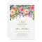 Painted Floral Garden Baby Shower Invite