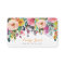 Painted Floral Hair Stylist Appointment Cards