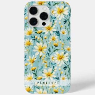 Painted floral pattern  personalized iPhone case  