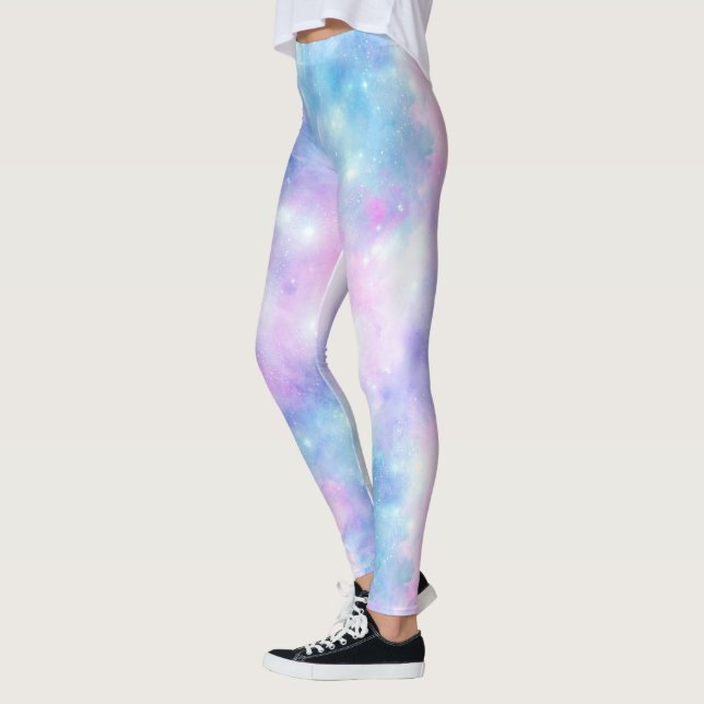 Painted Galaxy Series Design 4  Leggings (Left)