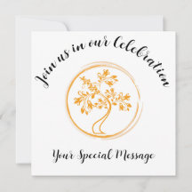 Painted Golden Tree of Life End-of-treatment Party