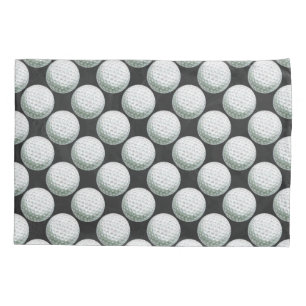 Painted Golf Ball Pattern Pillowcase