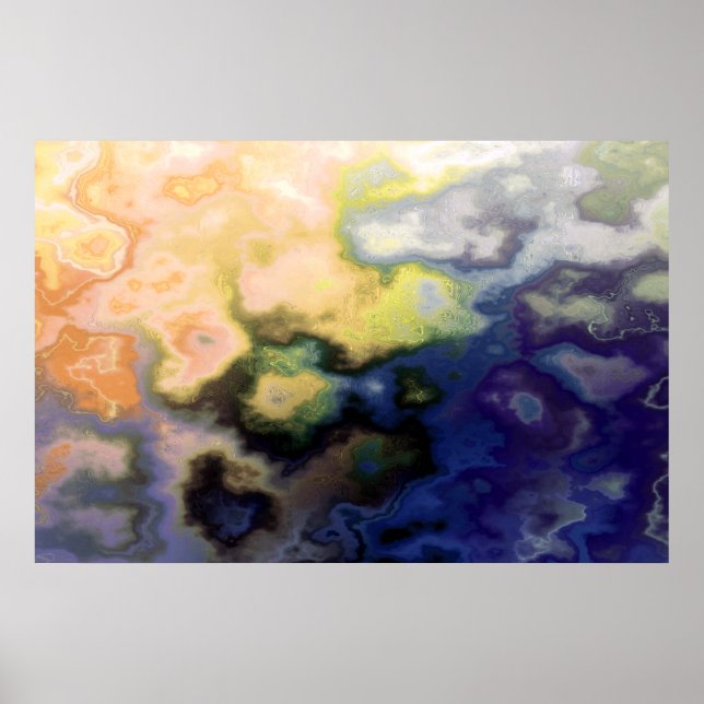 Painted Happiness Thunderegg Print (Front)