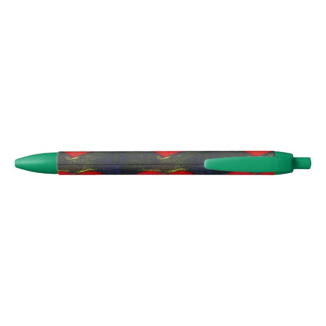 Painted Heart Green Pen (Back)