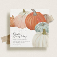 Painted Heirloom Pumpkin Carving Party Contest