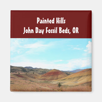 Painted Hills John Day Fossil Beds Oregon Magnet