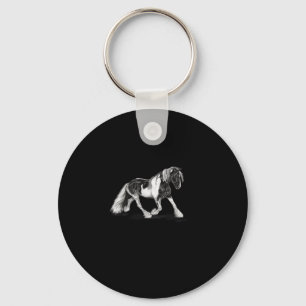 Painted Horse Horseback Riding Equestrian Gift Ide Keychain