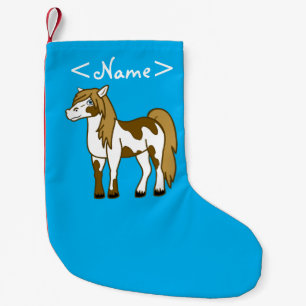 Painted Horse Small Christmas Stocking