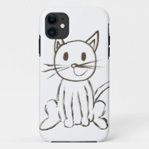 Painted Kitty iPhone 5 Case