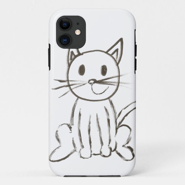 Painted Kitty iPhone 5 Case (Back)