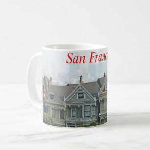 Painted Ladies, San Francisco, California Coffee Mug