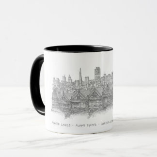 Painted Ladies, San Francisco, United States Mug