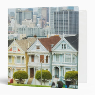 Painted Ladies, Victorian houses and skyline Binder