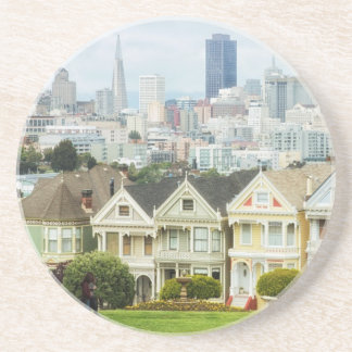 Painted Ladies, Victorian houses and skyline Coaster
