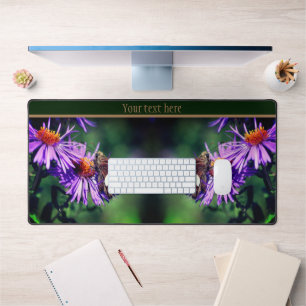 Painted Lady Butterfly On Flower Personalized    Desk Mat