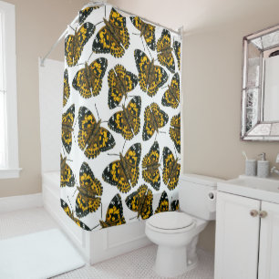Painted lady butterfly pattern