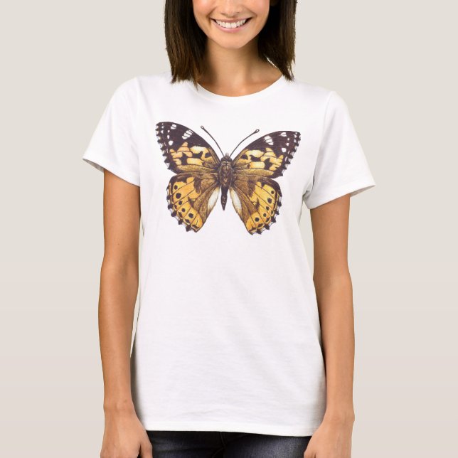 Painted lady butterfly T-Shirt (Front)
