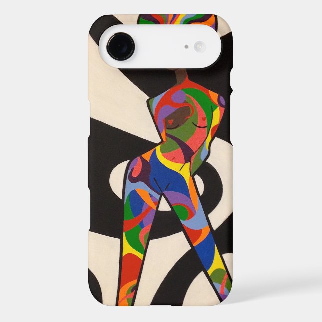 "Painted Lady" iPhone 7 Case (Back)