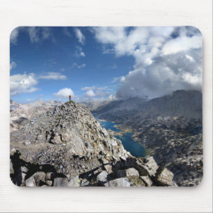 Painted Lady Over Rae Lakes - John Muir Trail Mouse Pad